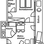 דירה Scheibenhaus *