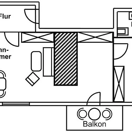 Scheibenhaus Διαμέρισμα *
