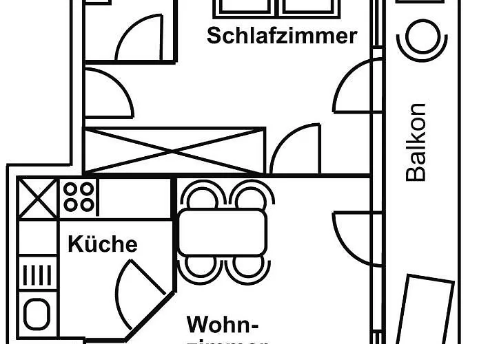 Appartement Scheibenhaus *