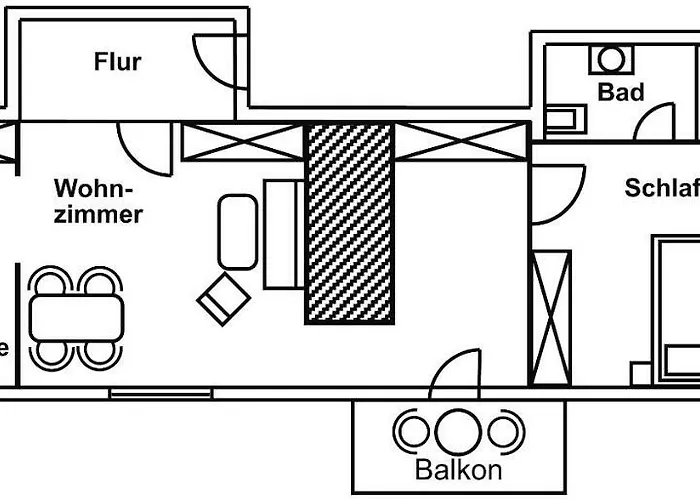 Scheibenhaus Appartement *
